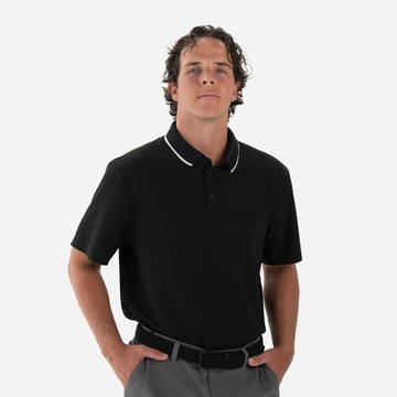 Performance Piqué Polo 黑