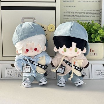 🔥新品🔥二十釐米娃衣早秋衛衣套裝20cm娃坐姿一番賞棉花娃娃衣服公仔娃衣棉花娃娃 娃衣套裝 娃娃配件 時尚周邊