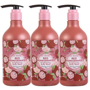 《台塑生醫》CC daily紅石榴亮白沐浴乳580g*3入