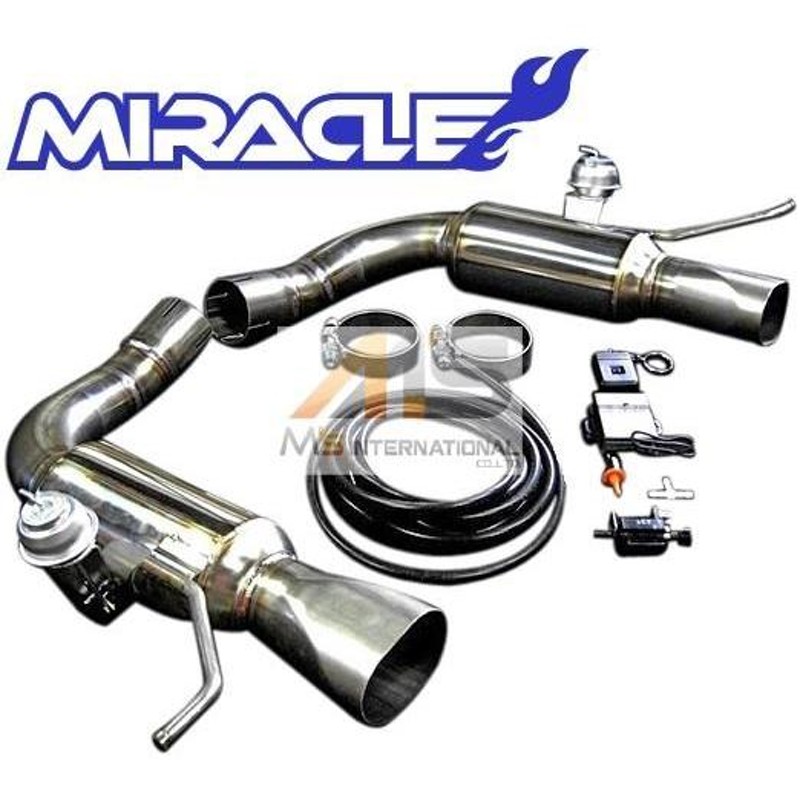 M's】R231 AMG SLクラス SL63（V8）MIRACLE製 可変リアマフラー／／ステンレス ミラクル 可変マフラー C231 SL231  3264 社外品 新品 | LINEブランドカタログ