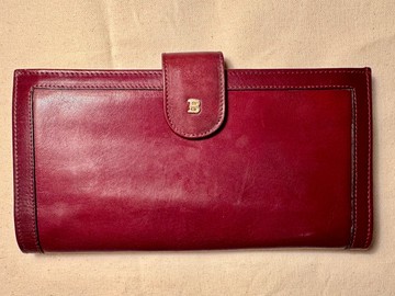 Bally口金長夾 植鞣革長夾