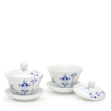 棕櫚唐草 - 中式古典蓋杯210ml (兩入)