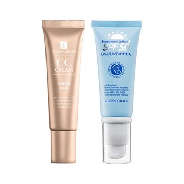 晶靈光感CC霜30ML*1+SPF50+清爽高效防曬乳40ml*1