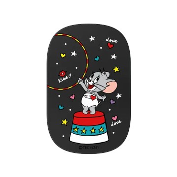 固架 MAX- MagSafe 兼容 黑 - 湯姆貓與傑利鼠 Tom and Jerry - 卡通嘉年華 - 小不點泰菲