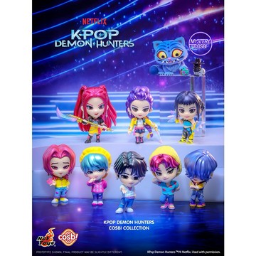 【野獸國】KPOP獵魔女團 Q版公仔 盲盒套組(8入)｜HOT TOYS CBX351