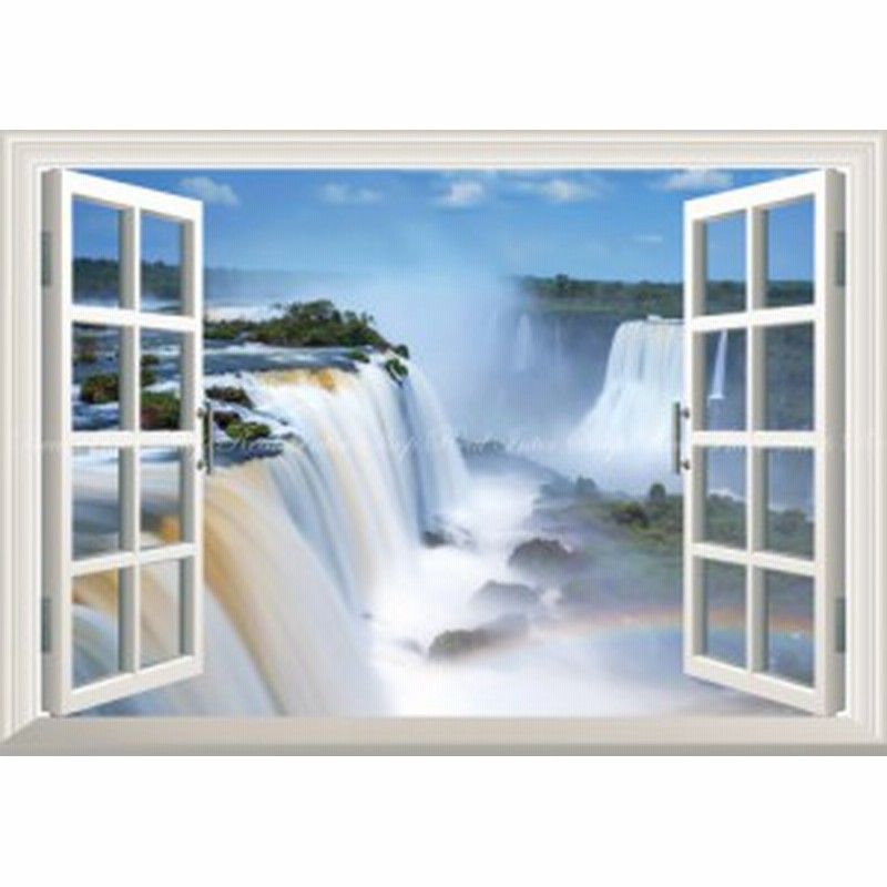 絵画風 壁紙ポスター 世界最大の滝 イグアスの滝 アルゼンチン ブラジル 世界遺産 窓仕様 Wtf 030ma1 A1版 0mm 585mm 通販 Lineポイント最大1 0 Get Lineショッピング