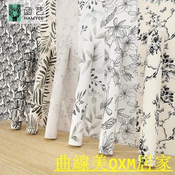 免運 速發 家具翻新貼紙 柜子改造素描個性墻紙 pvc墻布電視背景墻壁紙 自粘【Q111】