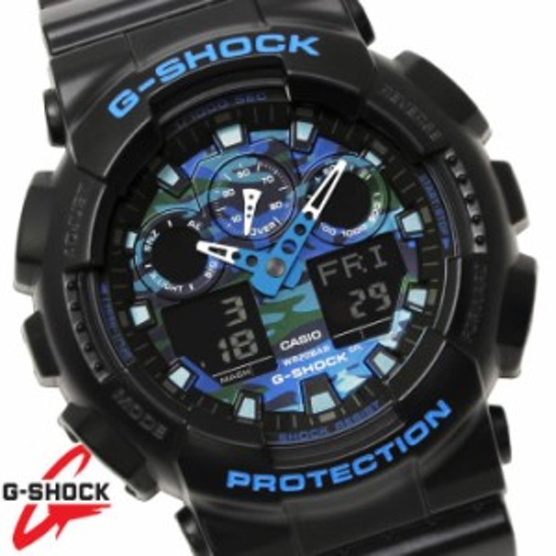 G-SHOCK 腕時計 メンズ Gショック CASIO カシオ GA-100CB-1A 迷彩