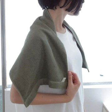 日製薄型快乾吸水毛巾-34x90cm-多色可選 丁香紫