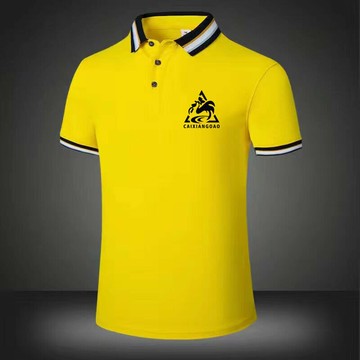 夏季短袖polo衫男|大尺碼100公斤男裝上衣|修身翻領polo衫|商務短袖上衣|印花薄款polo衫|純色短袖打底衫男