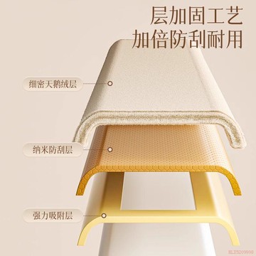 闆娘推薦🌈長方形植絨褲架掛衣無痕防滑省空間衣服撐衣櫃收納神器家用褲架子