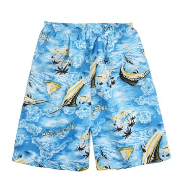 男式速乾寬鬆薄款沙灘褲