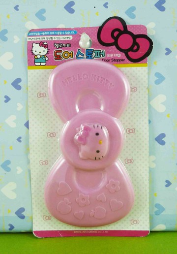【震撼精品百貨】Hello Kitty 凱蒂貓 門檔 粉蝶結【共1款】 震撼日式精品百貨
