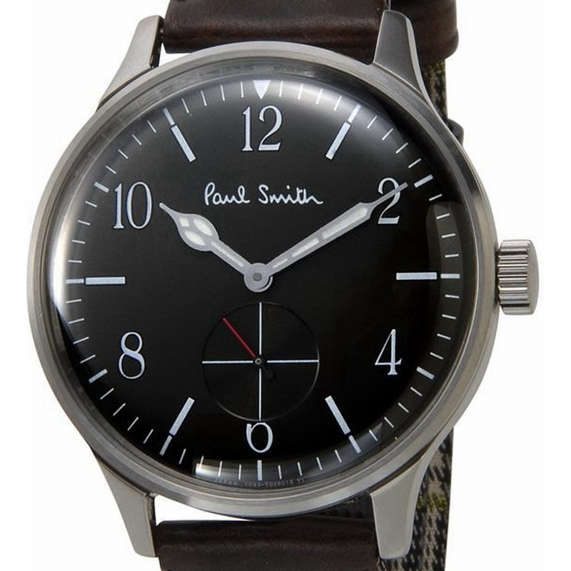Paul Smith ポールスミス 時計 5 011 40 The City 革ベルト ブラック メンズ 腕時計 信頼の日本製 ブティックモデル 通販 Lineポイント最大0 5 Get Lineショッピング