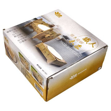 YSS Dog&Cat 職人原木瓷碗 (360度可調式)  1個