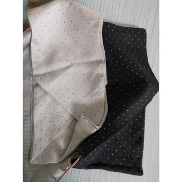 高端真絲男士絲巾襯衫領巾桑蠶絲雙面印花領口巾商務正裝圍巾