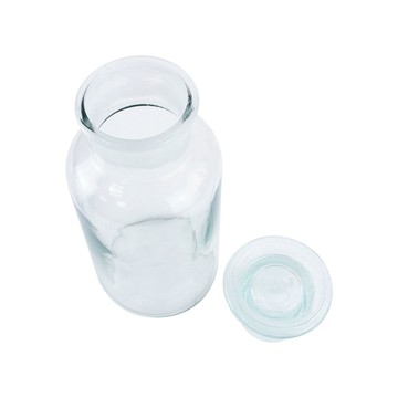 玻璃集氣瓶/秤量瓶 浮遊 500cc 2入花瓶 玻璃儲物罐 廣口瓶 擴香玻璃瓶 儲物罐 造型花瓶 糖果罐 瓶瓶罐罐 B-GB500