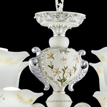 【大巨光】古典風 E27x8+4 吊燈-大(BM-50511)