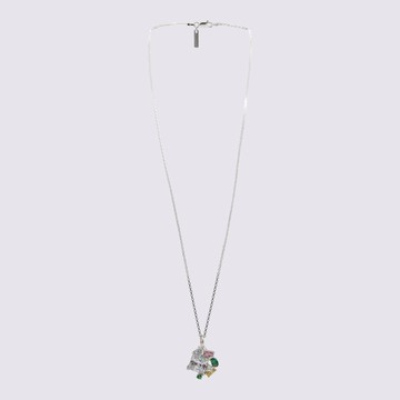 Hatton Labs Silver Metal Multi Charms Necklace