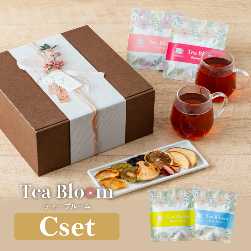 Tea Bloom ドライフルーツ マグ ギフトセット C