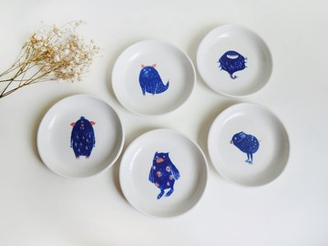 扮豬小怪獸 小碟子