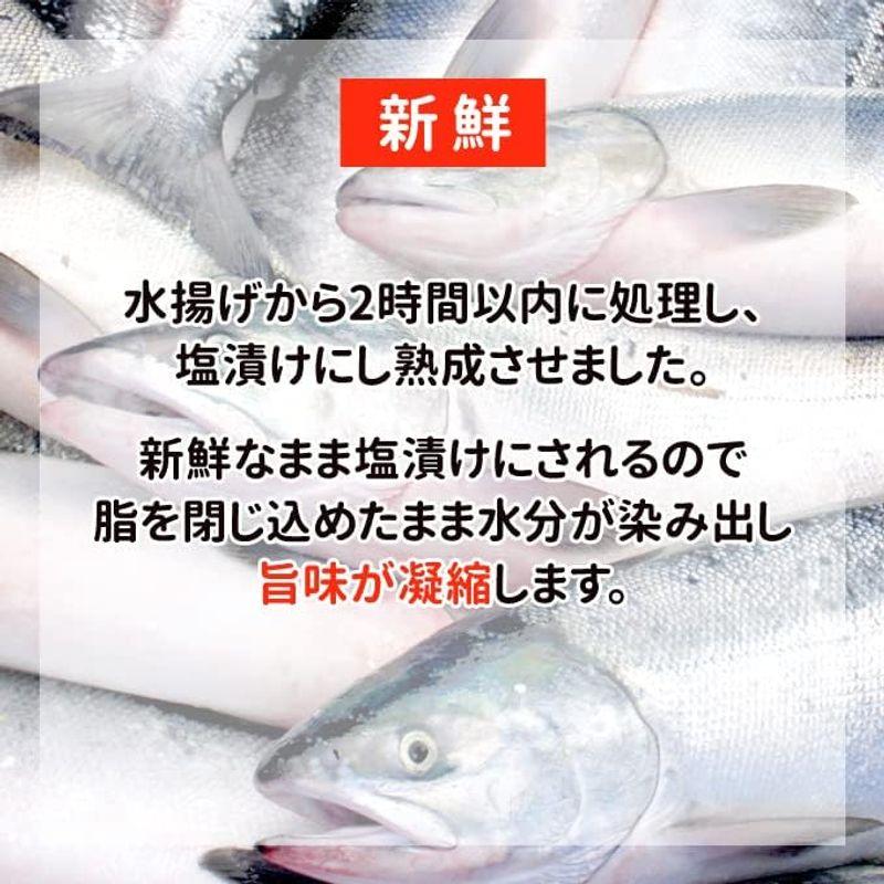 サーモン専門店岩松 北海道産 新巻鮭（秋鮭）一本物 約3kg 化粧箱入