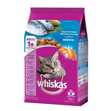 偉嘉 1歲以上成貓 貓乾糧 1.2kg  海洋魚類口味  1袋