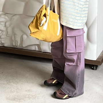 110-160 秋冬選品 ✦ 潮流漸層染雙口袋工裝褲