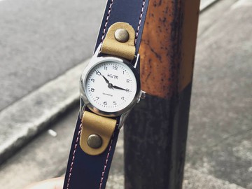 STITCH 可以在工作中使用的彩色針跡跑步手錶 Unisex SRW-NWO-PA