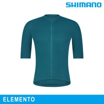 SHIMANO ELEMENTO 短袖車衣｜水藍色 (M-XL)