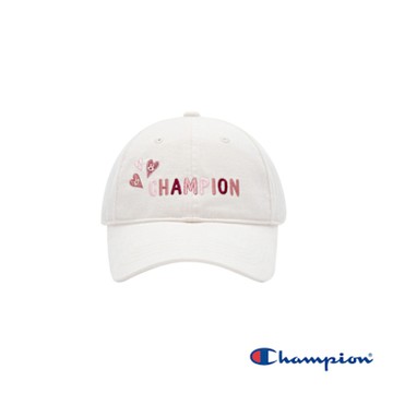Champion 官方直營-中性款 愛心刺繡LOGO 小臉棒球帽