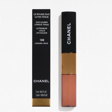 香奈兒 超炫耀持色唇萃 1.5ml+2ml 國際航空版 188-焦糖慕斯