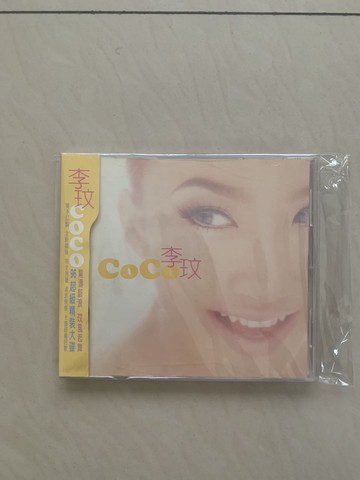 李玟 往日情 Coco 愛我久一點 CD sony首版 附側標 絕版 6 (TW)
