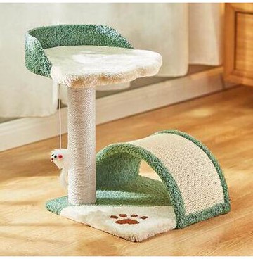 湯琪劍麻貓抓板窩貓抓柱子立式磨爪器耐磨不掉屑逗貓玩具貓咪用品【林之舍】