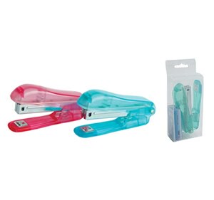 力大牌 ABEL 01525 果凍訂書機 釘書機 10號針 附訂書針1盒 隨機色【APP滿額下單10%點數(單一帳號最高5000點)】1/31止