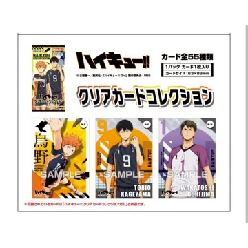 【排球少年✅】正版 排球少年透卡 一盒全新未拆 第一彈 第二彈 第四單 日向 影山 排球少年周邊 排球少年小卡