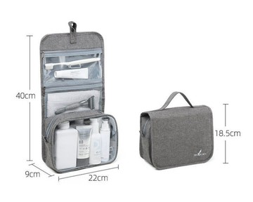 大容量洗潄收納袋【3色可選】 旅行收納袋 洗潄袋 外出收納袋 盥洗用具收納 旅行包 彩妝包 旅行收納 洗潄包 便攜收納 旅行用品