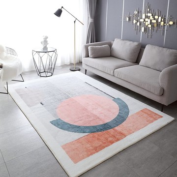 仿羊絨輕奢北歐全鋪臥室客廳地毯房間現代簡約大面積滿鋪床邊地毯