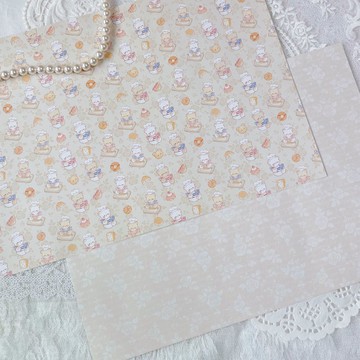 bear make design paper