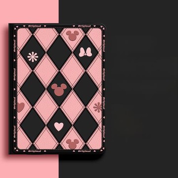 菱格米奇適用ipad平板保護套air5殼10第十代新款8帶筆槽7蘋果mini7全包pro11寸2022防摔9輕薄9.7卡通2018紅色