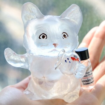 【Floral Fishing Cat】Natural Essential Oil USA Aroma Stone