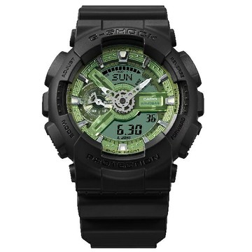 CASIO卡西歐 GA-110CD-1A3  清新大膽風格鼠尾草綠色錶盤時尚腕錶 51.2mm｜樂天領券現折★全館特惠中★指定刷卡回饋10%