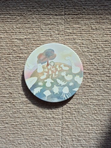 浮雕陶瓷杯墊-與動物們的聚會