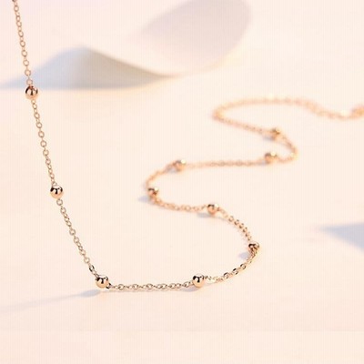 ネックレス レディース ボールチェーン ブレスレット 2WAY/重ね