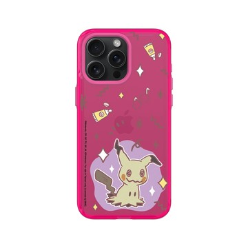 iPhone 15 Pro Max Clear 粉漾桃 - 寶可夢 Pokemon - 暖色系列-謎擬Q