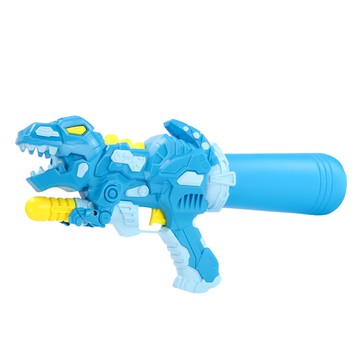 恐龍造型加壓中型水槍 39cm  藍色  1支
