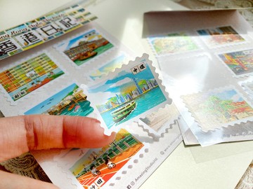 【郵票造型貼紙 - 香港日記01】  貼紙丨Amazing Studio