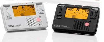 黑 KORG TM-70F 日本製 調音器 節拍器 C1~C8 管弦樂器 吉他 雙簧管 單簧管 烏克麗麗 日本正規品代購
