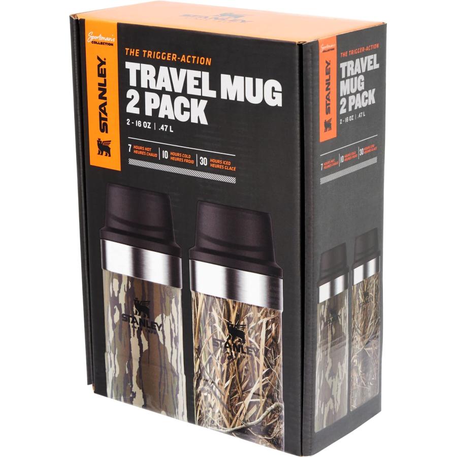 Stanley Trigger-Action Travel Mug 16OZ Pack Multi-Pack