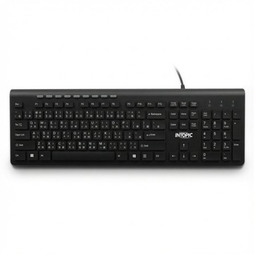 現貨 裸裝【辦公首選】INTOPIC 廣鼎 KBD-75 USB 有線標準鍵盤